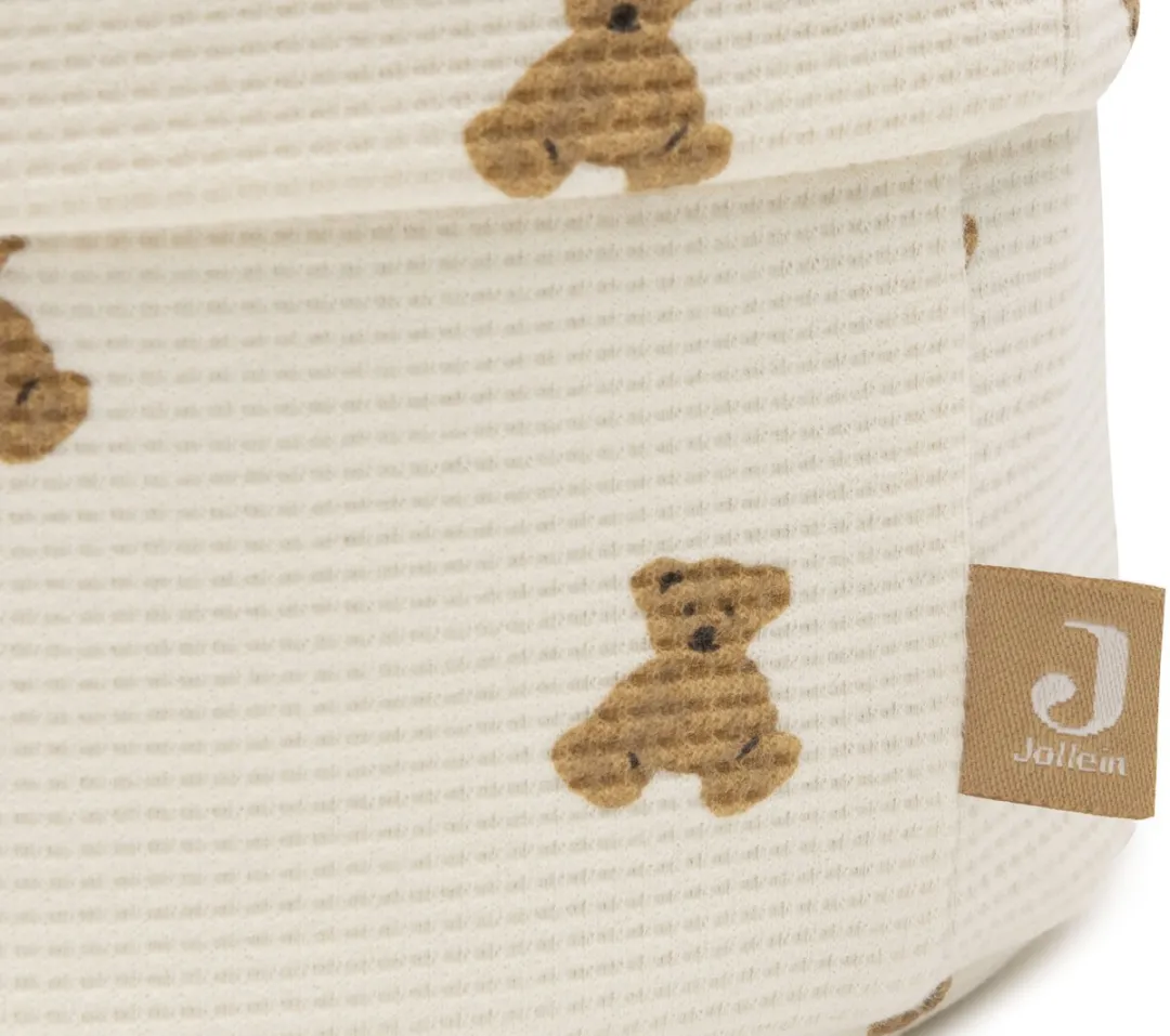 Jollein Commode Mandje Mini Teddy Bear - Ø19cm