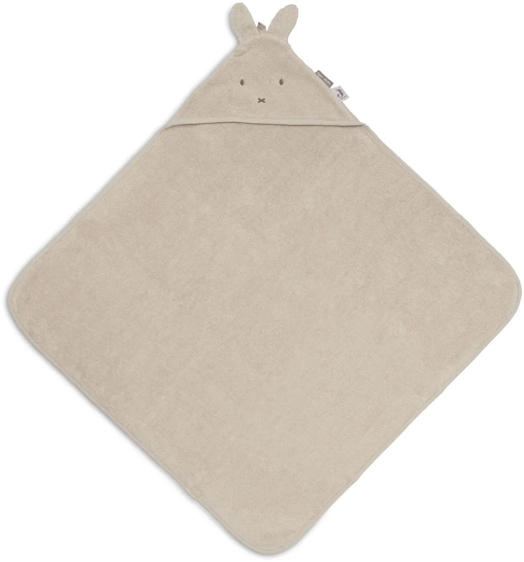 Jollein Badcape Baby Miffy Warm - 75x75cm - Sand