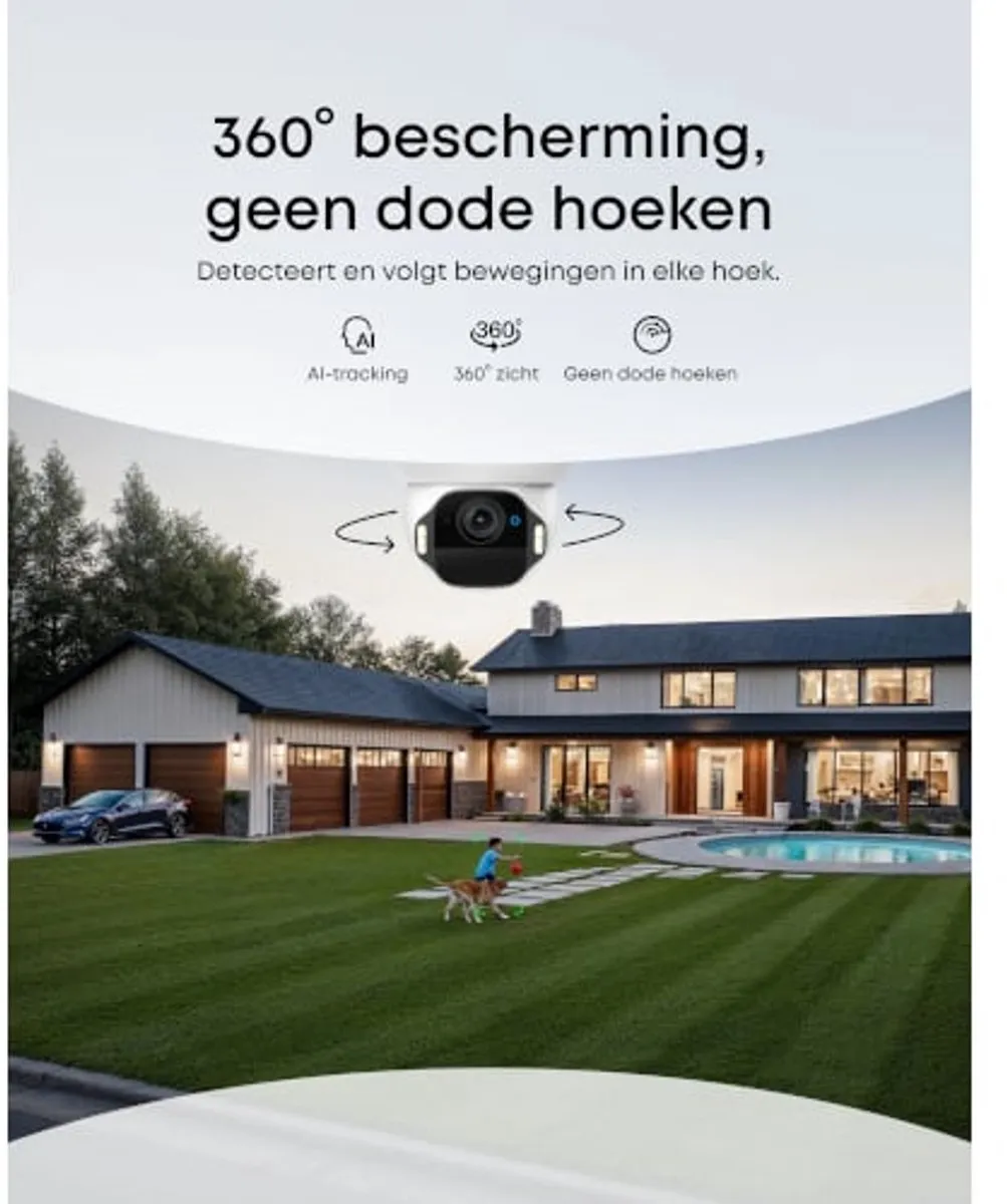 Eufy SoloCam E42 2-Cam Kit - 4K PTZ Outdoor - Wit - afbeelding 6 van 6