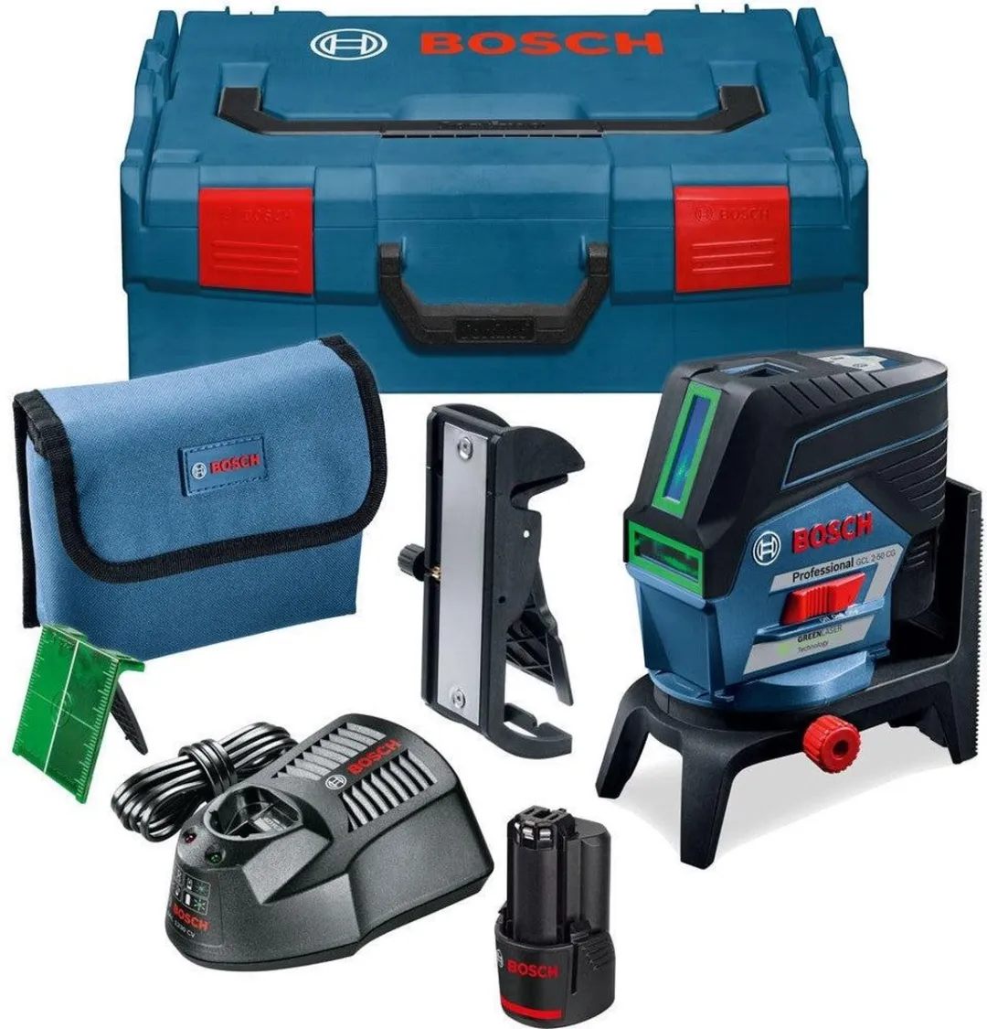 Bosch Professional GCL 2-50 CG Lijnlaser - 12V accu - Blauw/Zwart