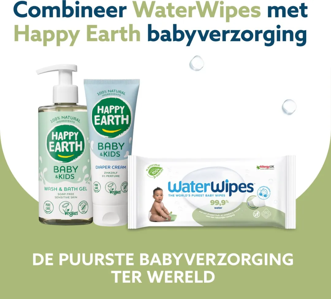 WaterWipes Snoetendoekjes Voordeeldoos 540 Stuks