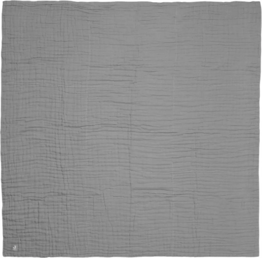 Jollein Baby Deken Wieg 75x100cm Muslin - Storm Grey