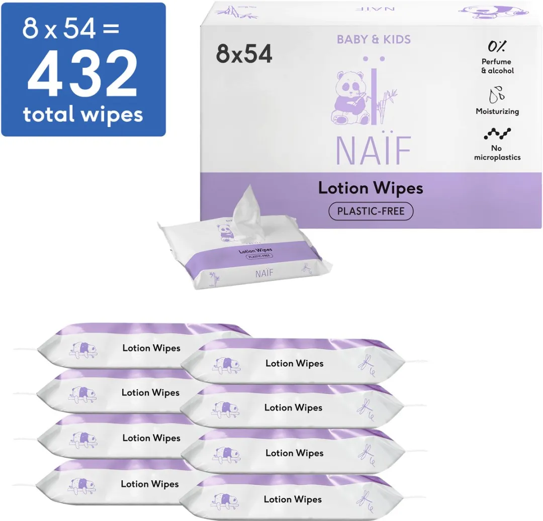 Naïf Lotion Billendoekjes