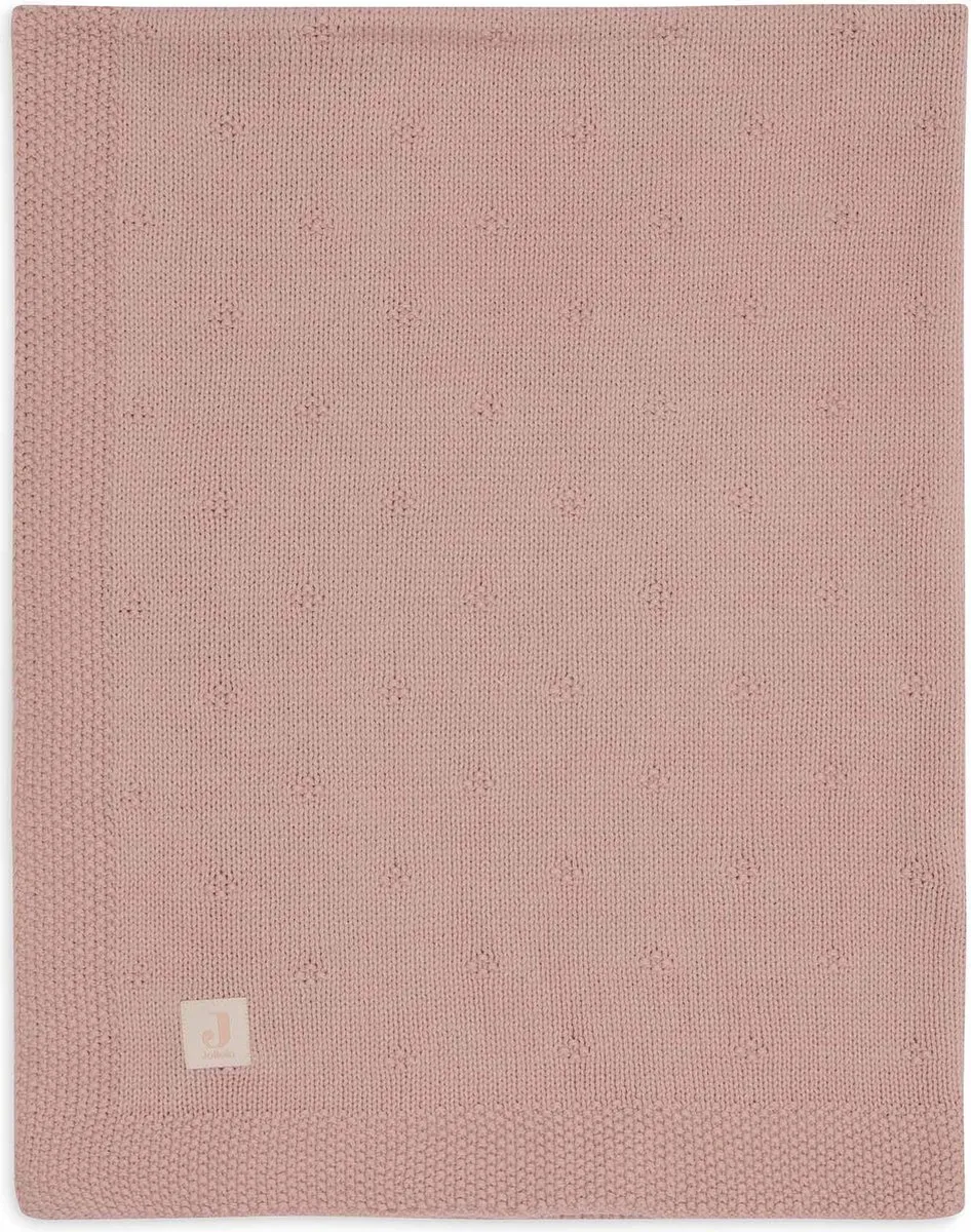Jollein Deken Wieg 75x100cm Cosy Knit Wild Rose