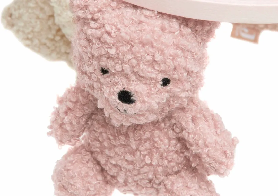 Jollein Baby Mobiel Teddy Bear Wild Rose/Naturel
