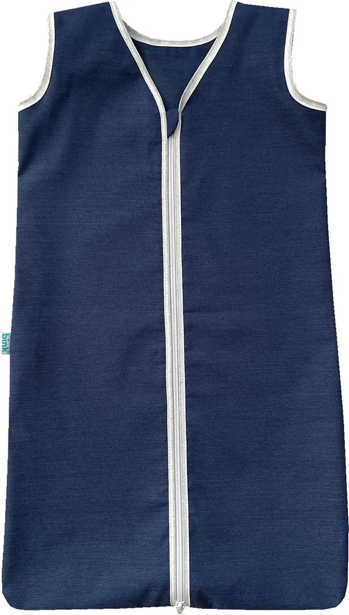 BINK Bedding Zomerslaapzak Bo Jeans 70cm - Donkerblauw