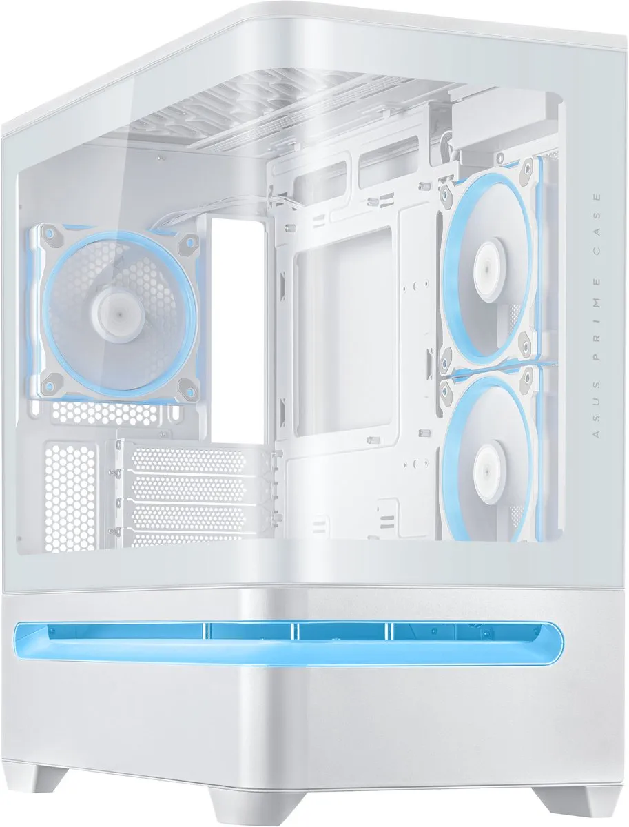 ASUS PRIME AP202 ARGB Gehuize - Wit