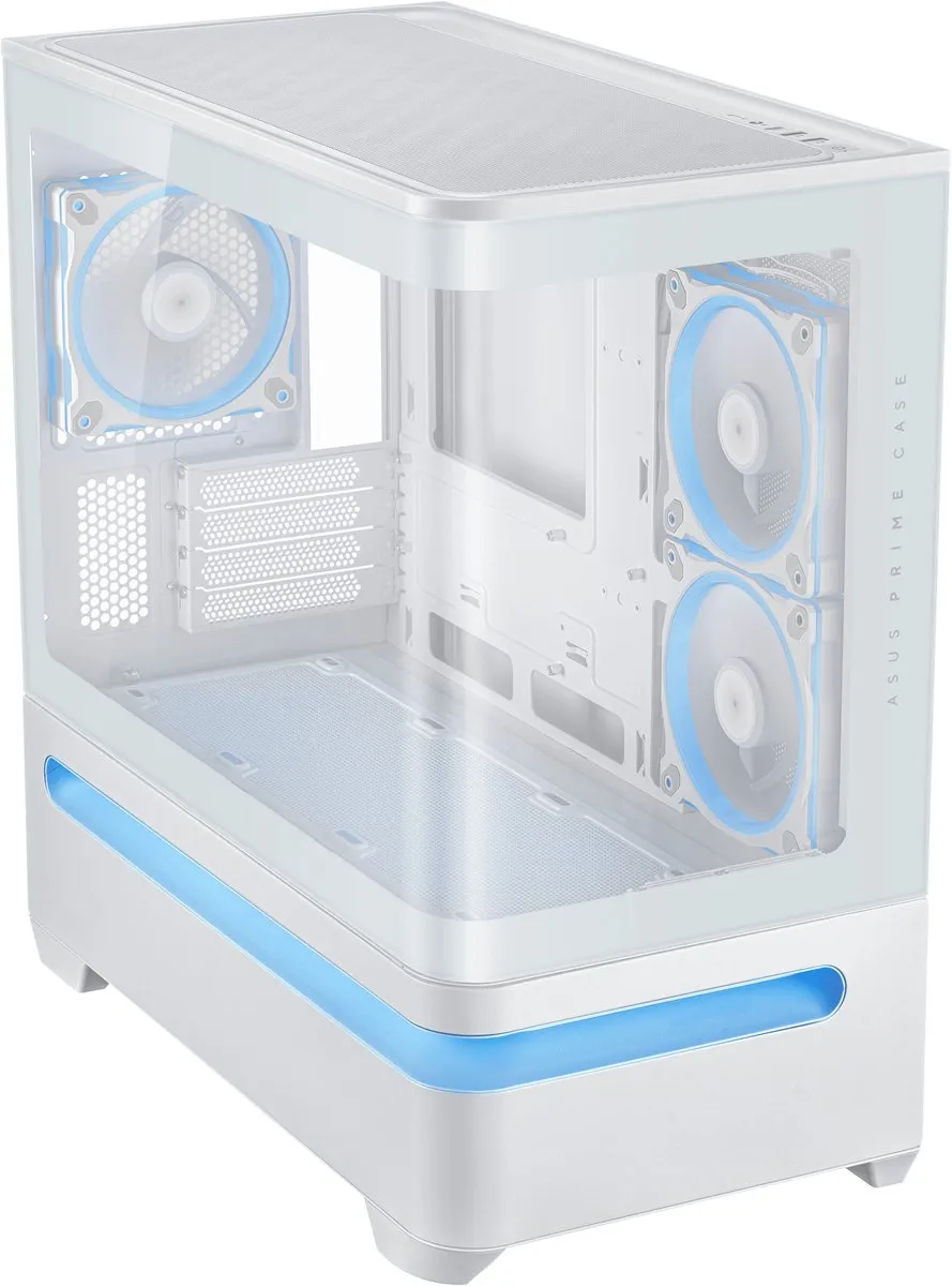 ASUS PRIME AP202 ARGB Gehuize - Wit