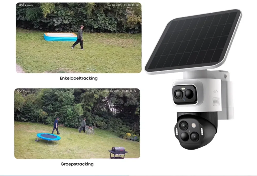 Eufy eufyCam S4 2-Pack Beveiligingscamera - 4K UHD - Wit