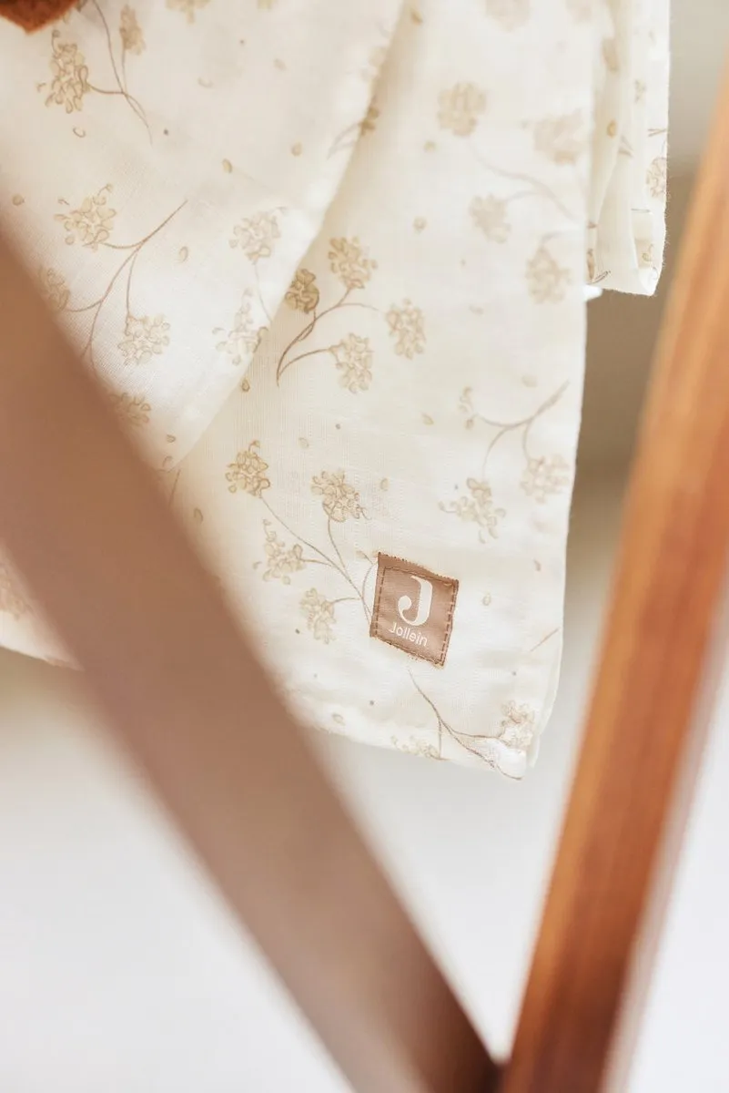 Jollein Hydrofiele Washandjes Leafy Dreams - 3 Stuks