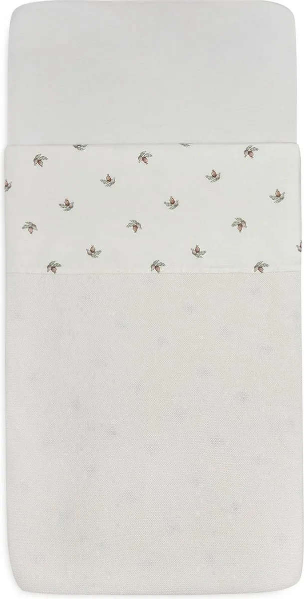 Jollein Baby Laken Ledikant 120x150cm Rosehip