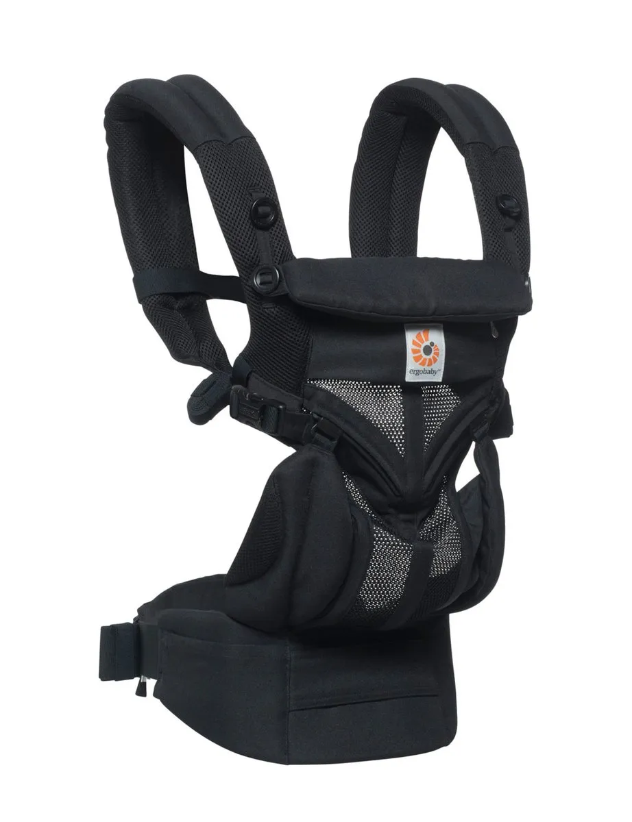 Ergobaby Omni 360 Cool Air Mesh Baby Draagzak - Onyx Black