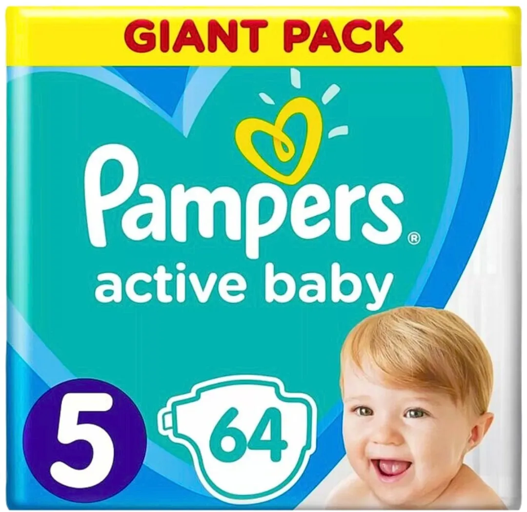 Pampers Active Baby Luiers Maat 5 - 64 Stuks