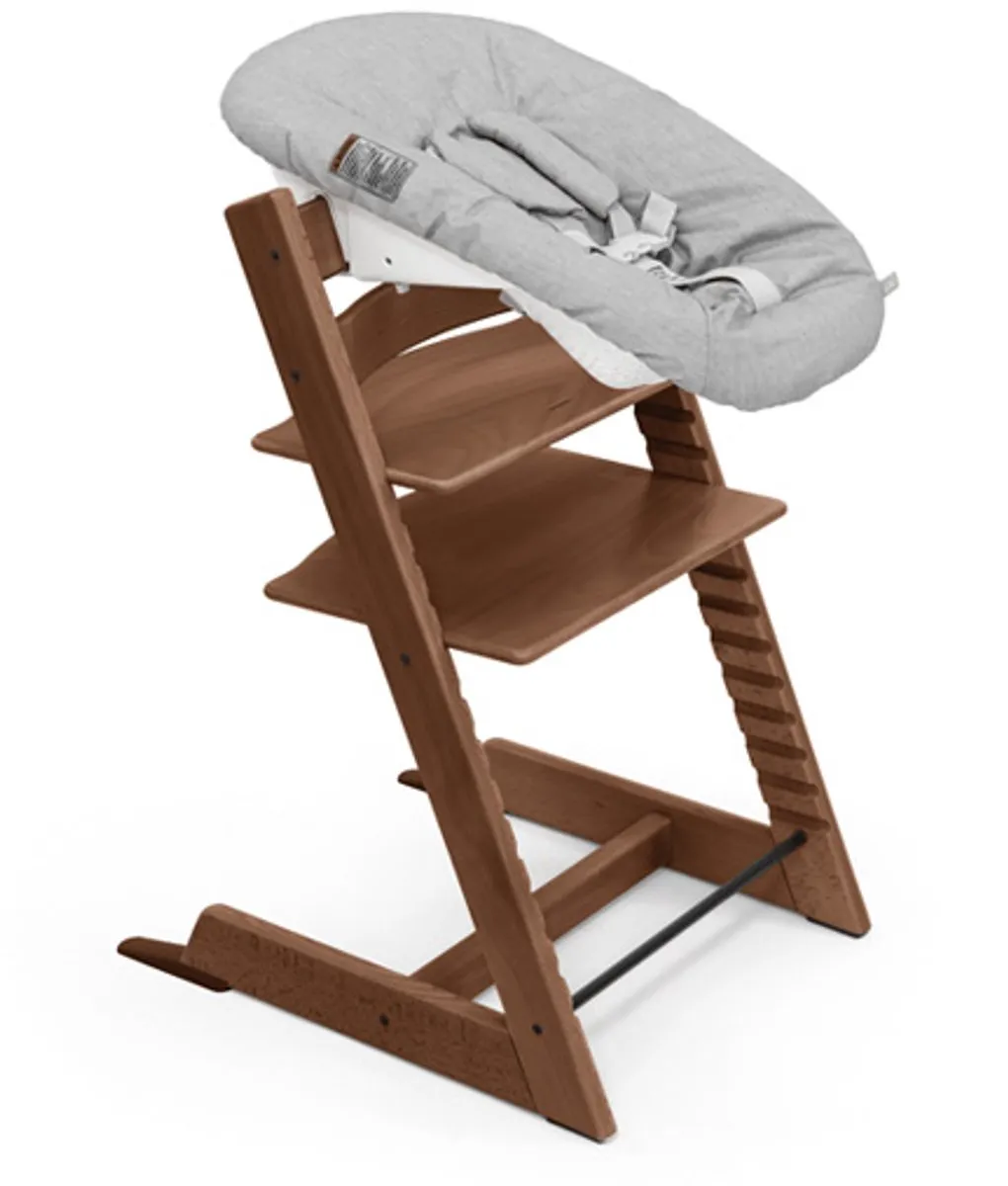 Stokke Tripp Trapp Kinderstoel Warm Brown - Bundel met Newborn- en Babyset
