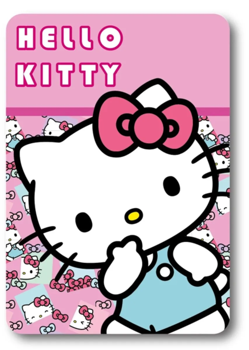 Hello Kitty Fleecedeken 100x140cm