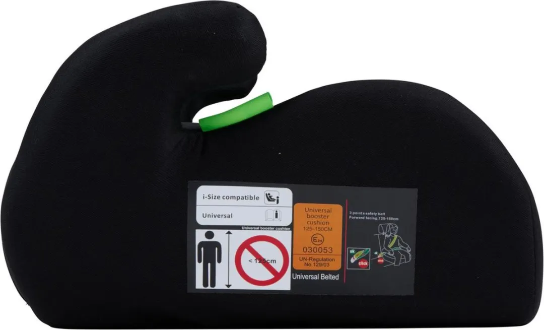 Dunlop Kinderstoelverhoger Autozitje - 35x20cm - Zwart