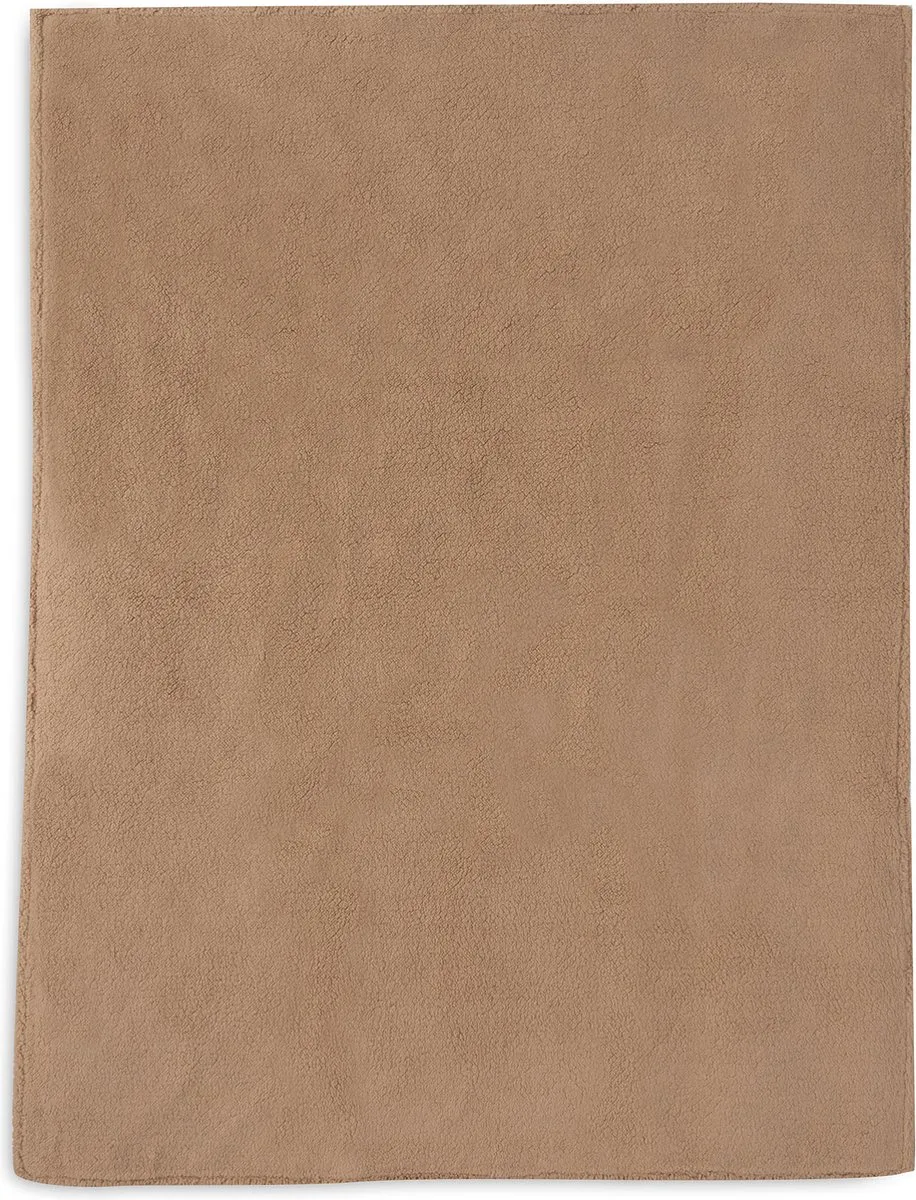 Jollein Deken Ledikant 100x150cm Check Knit Biscuit
