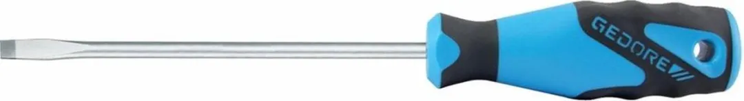Gedore 1604870 Schroevendraaier 10x200mm SL6 - Blauw/Zilver/Zwart