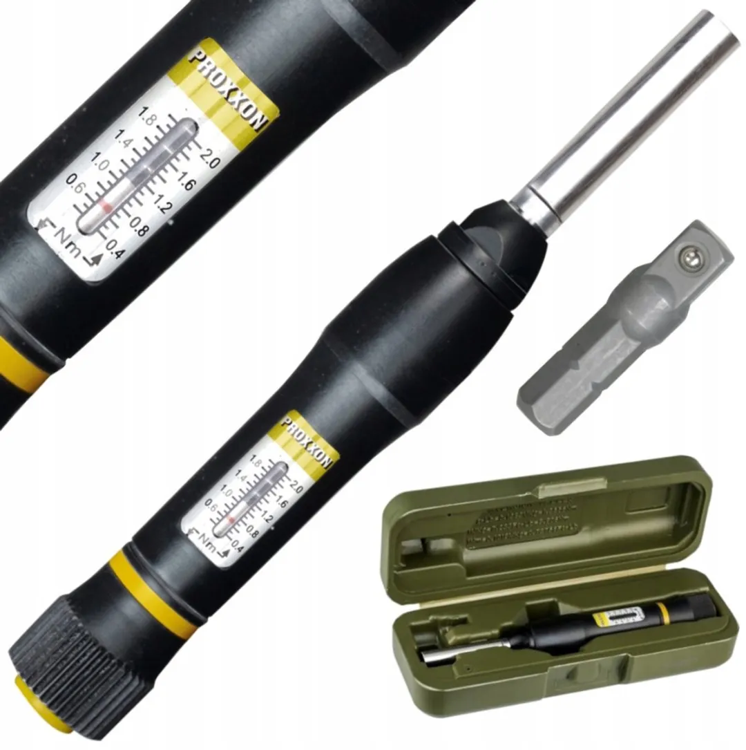Proxxon Momentsleutel MC 2 0,4-2Nm - 2 Stuks - Zwart