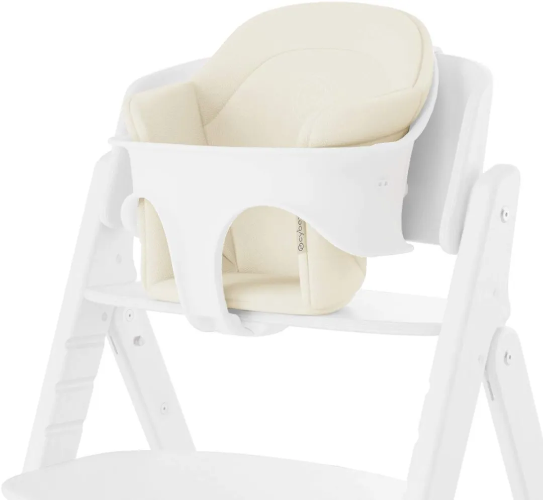 Cybex Click & Fold Kinderstoelbekleding - Canvas White
