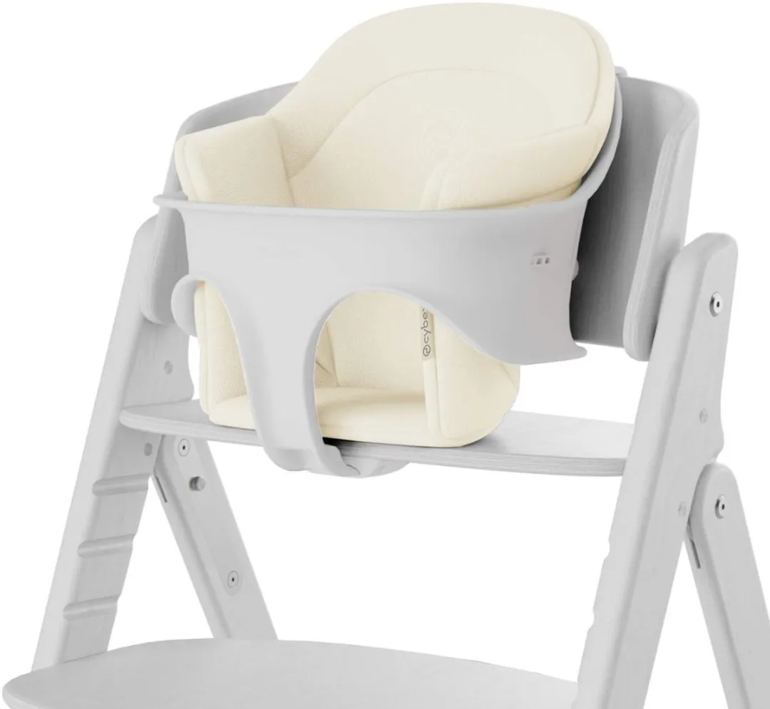 Cybex Click & Fold Kinderstoelbekleding - Canvas White