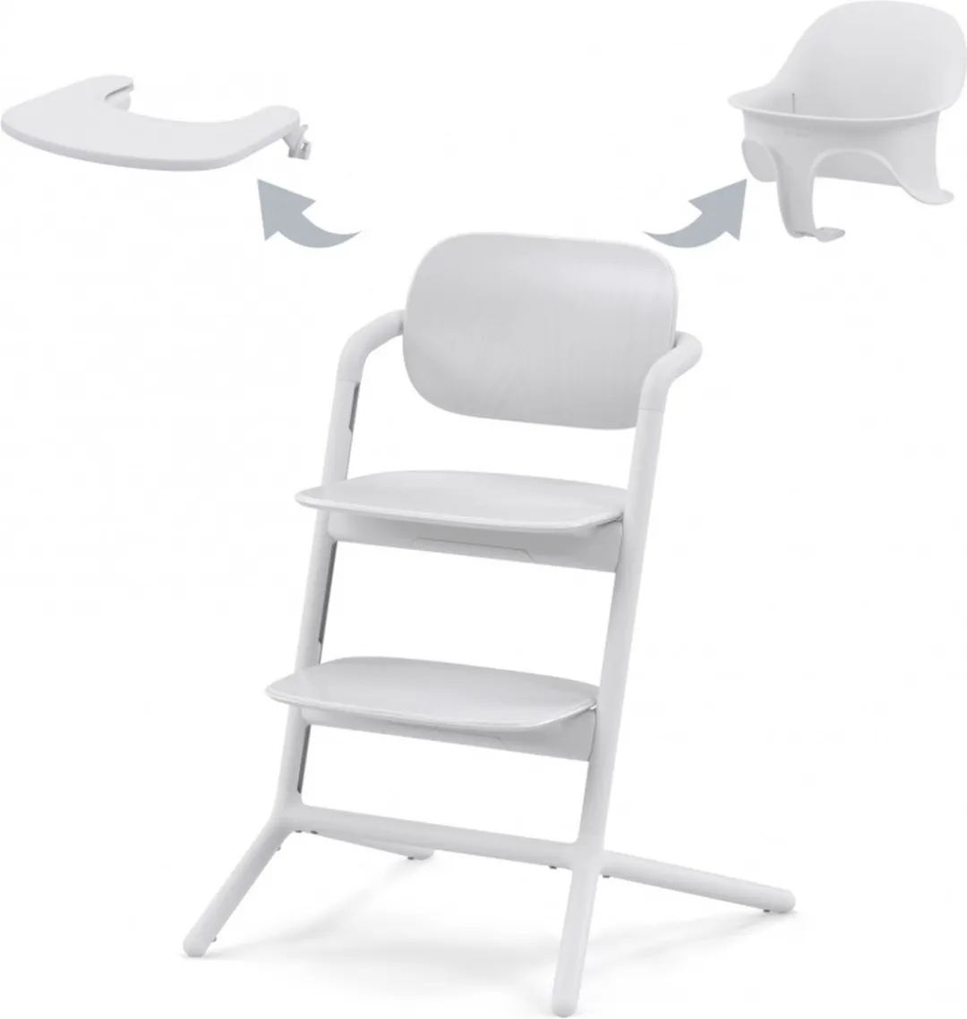 Cybex Lemo Kinderstoel 3-in-1 Set - All White
