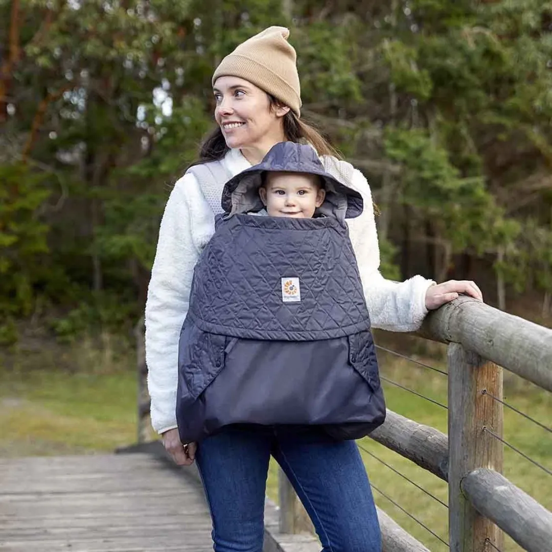 Ergobaby Allweather Winter Draagcover - Charcoal