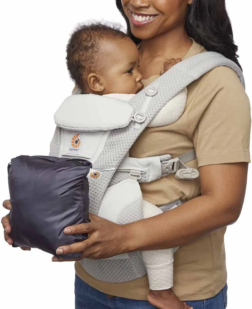 Ergobaby Allweather Winter Draagcover - Charcoal
