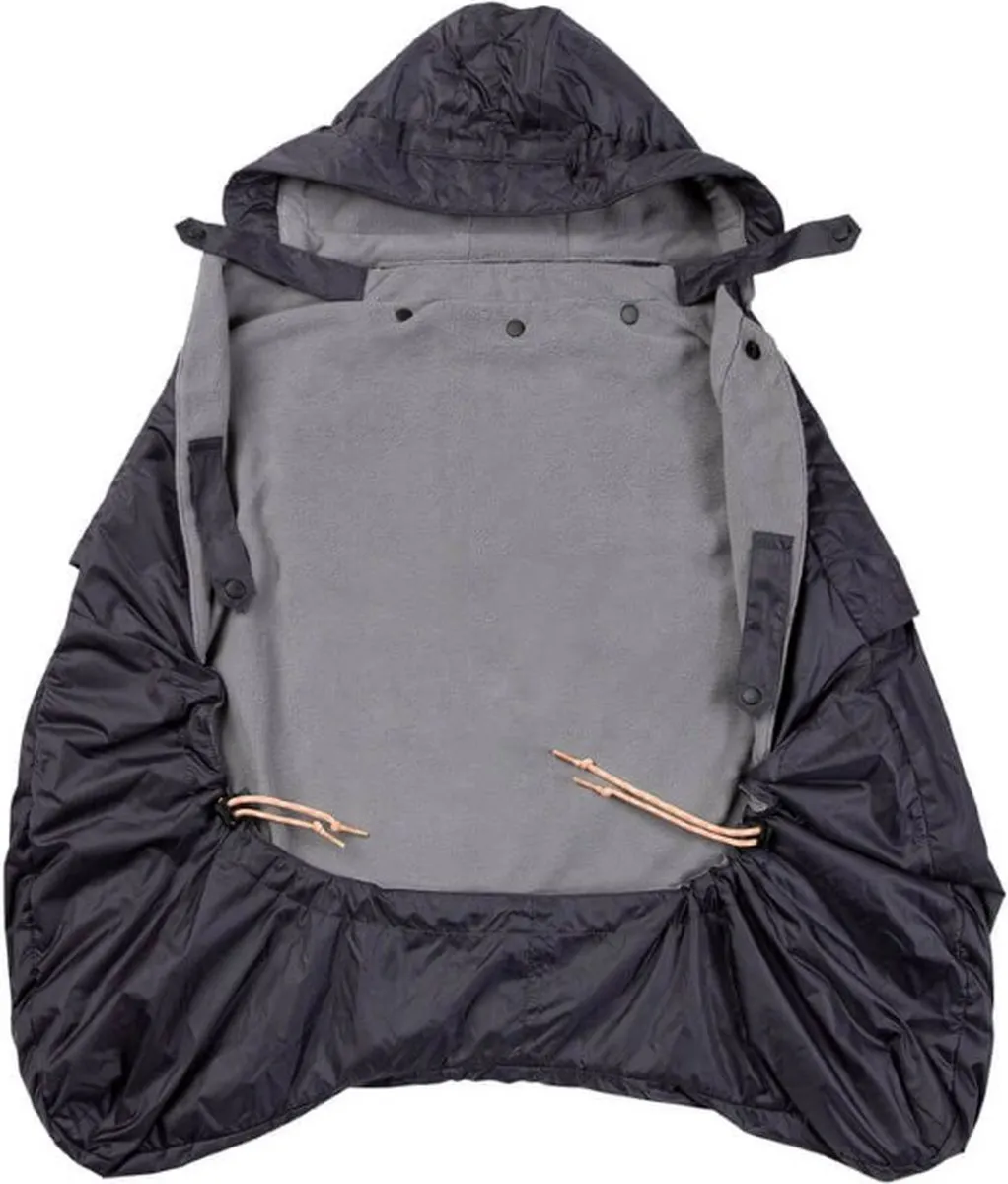 Ergobaby Allweather Winter Draagcover - Charcoal