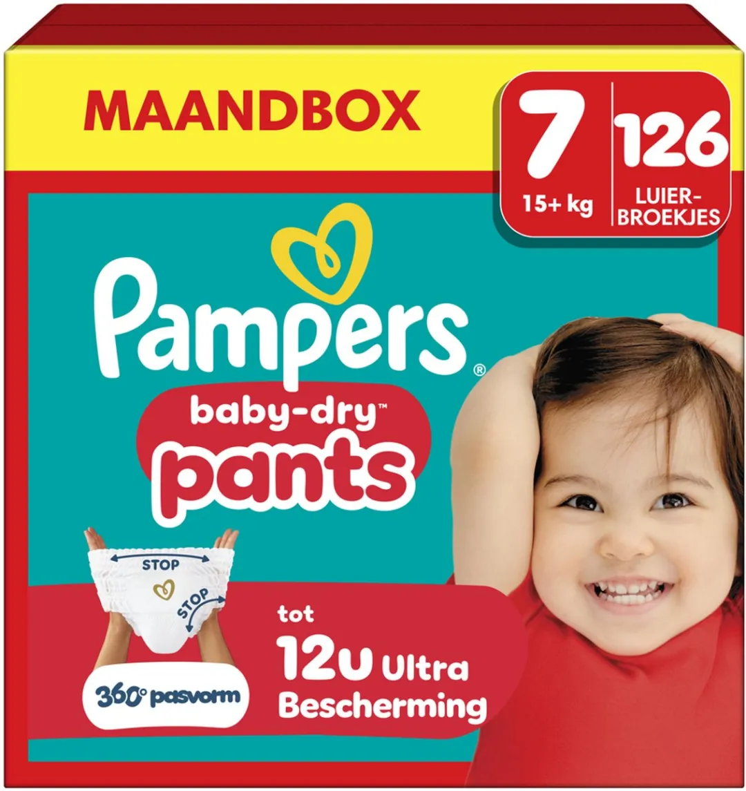 Pampers Baby-Dry Pants Maat 7