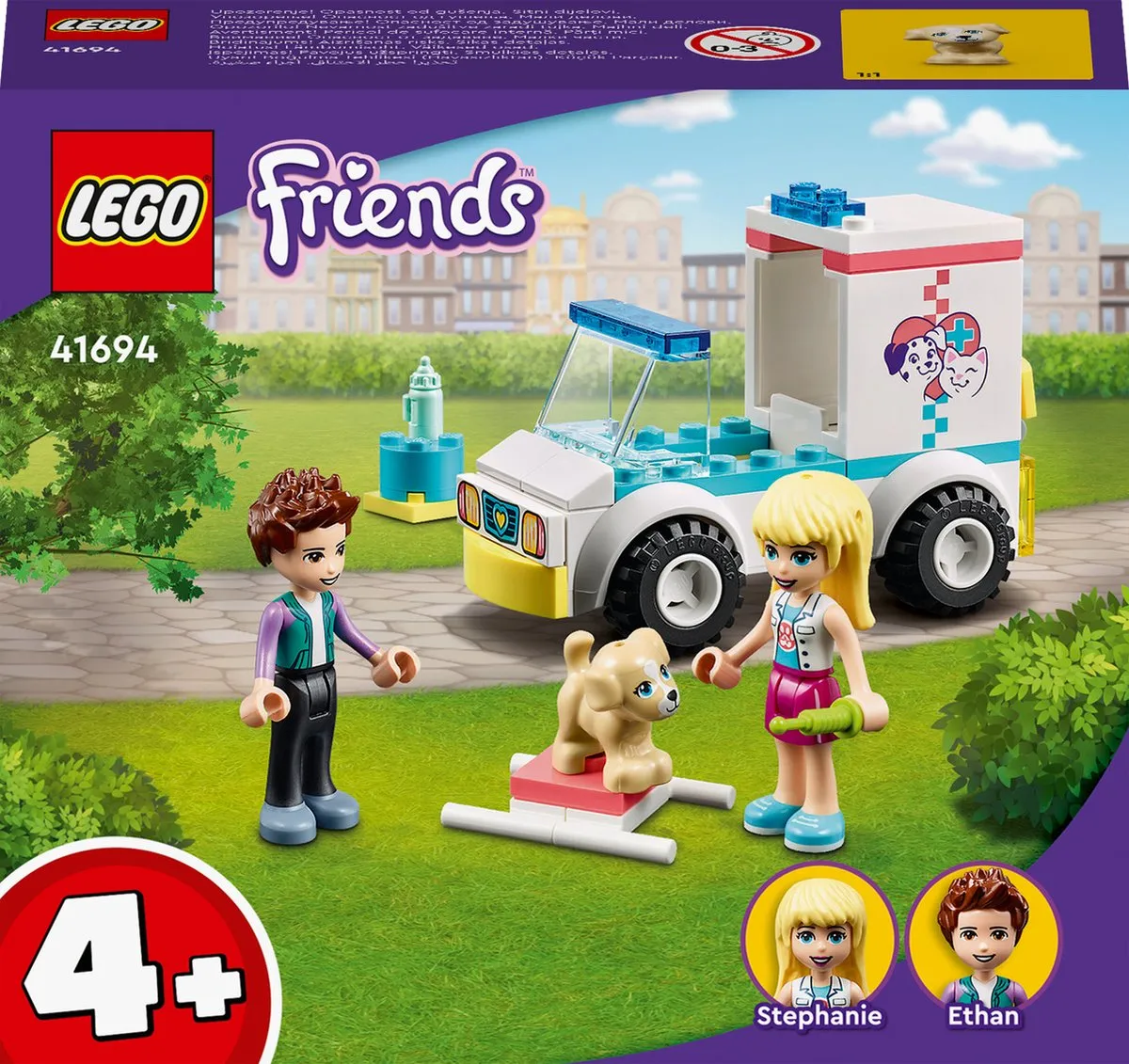LEGO Friends Dierenambulance 41694 - 54 Stukken - afbeelding 6 van 6