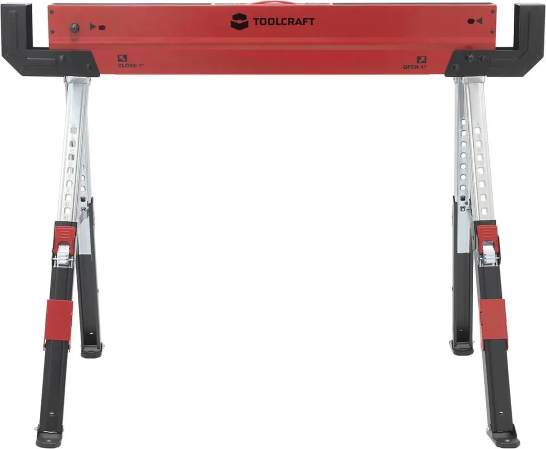 TOOLCRAFT TO-7726197 Zaagbok - 300kg - In hoogte verstelbaar