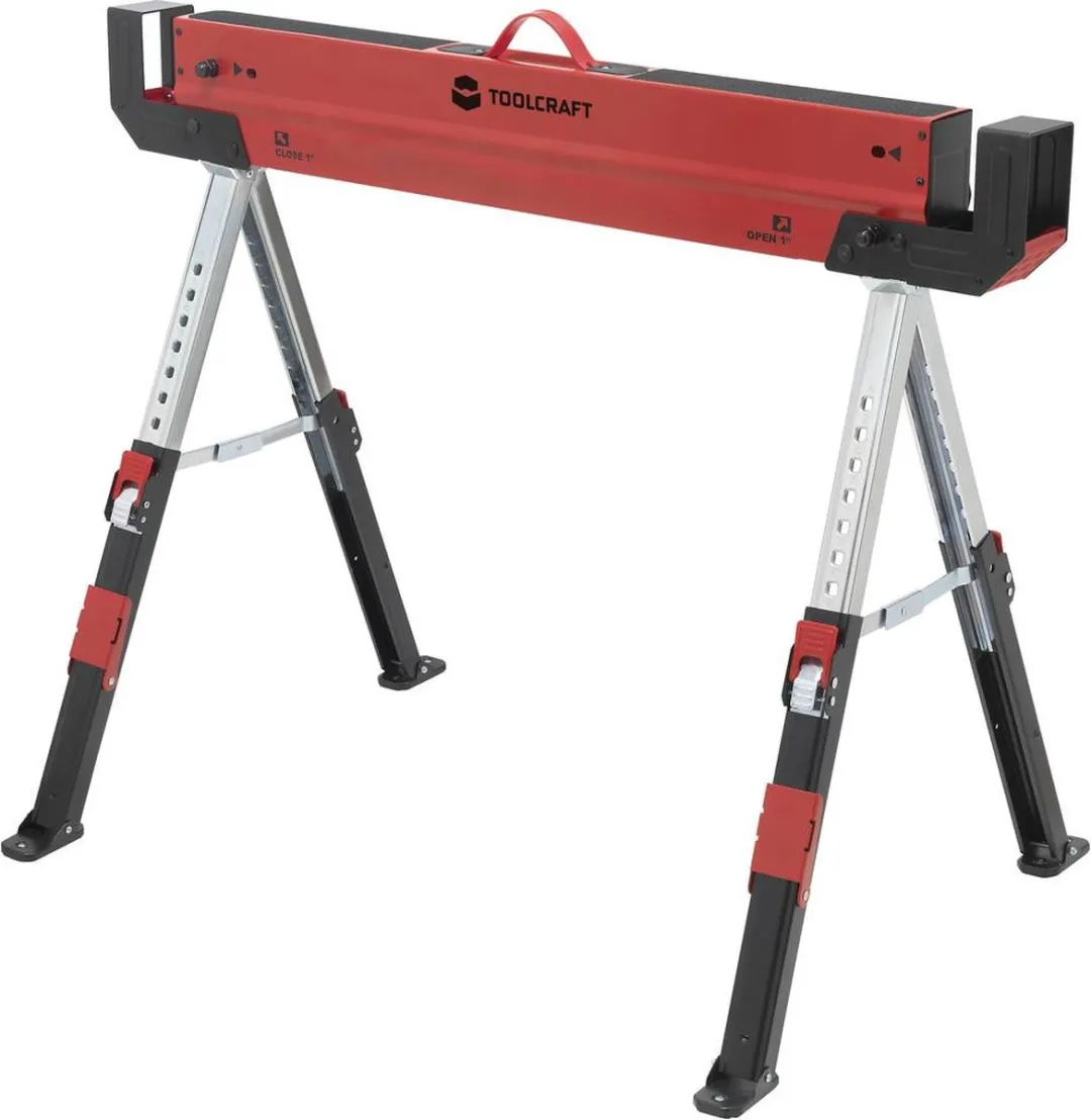 TOOLCRAFT TO-7726197 Zaagbok - 300kg - In hoogte verstelbaar