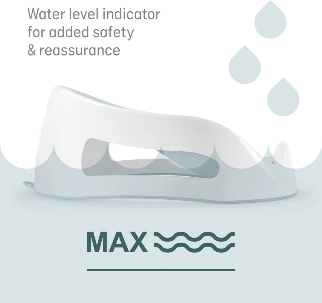 Angelcare Baby Badzitje - Zachte Zitting - Blauw