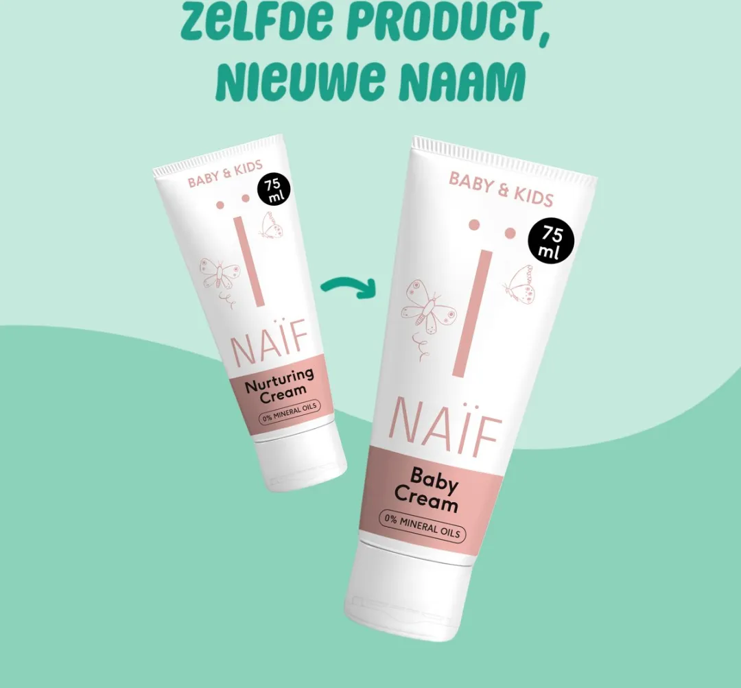 Naïf Baby Crème Voordeelset 2x75ml