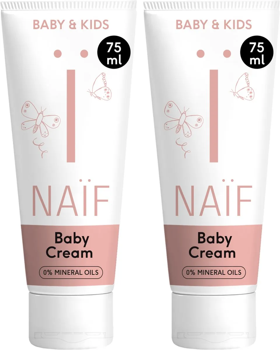 Naïf Baby Crème Voordeelset 2x75ml