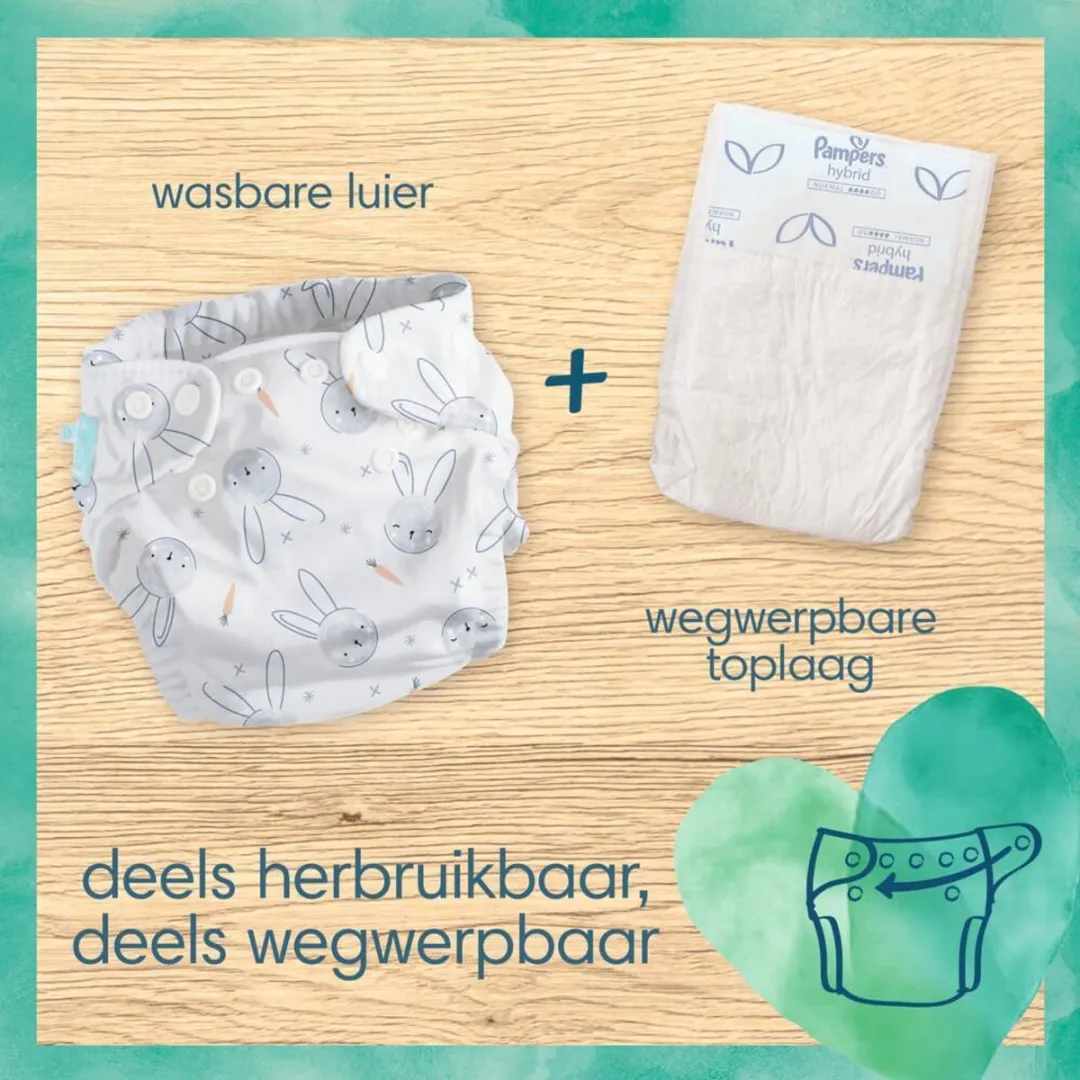 Pampers Harmonie Hybrid Starterspakket - 56 Stuks