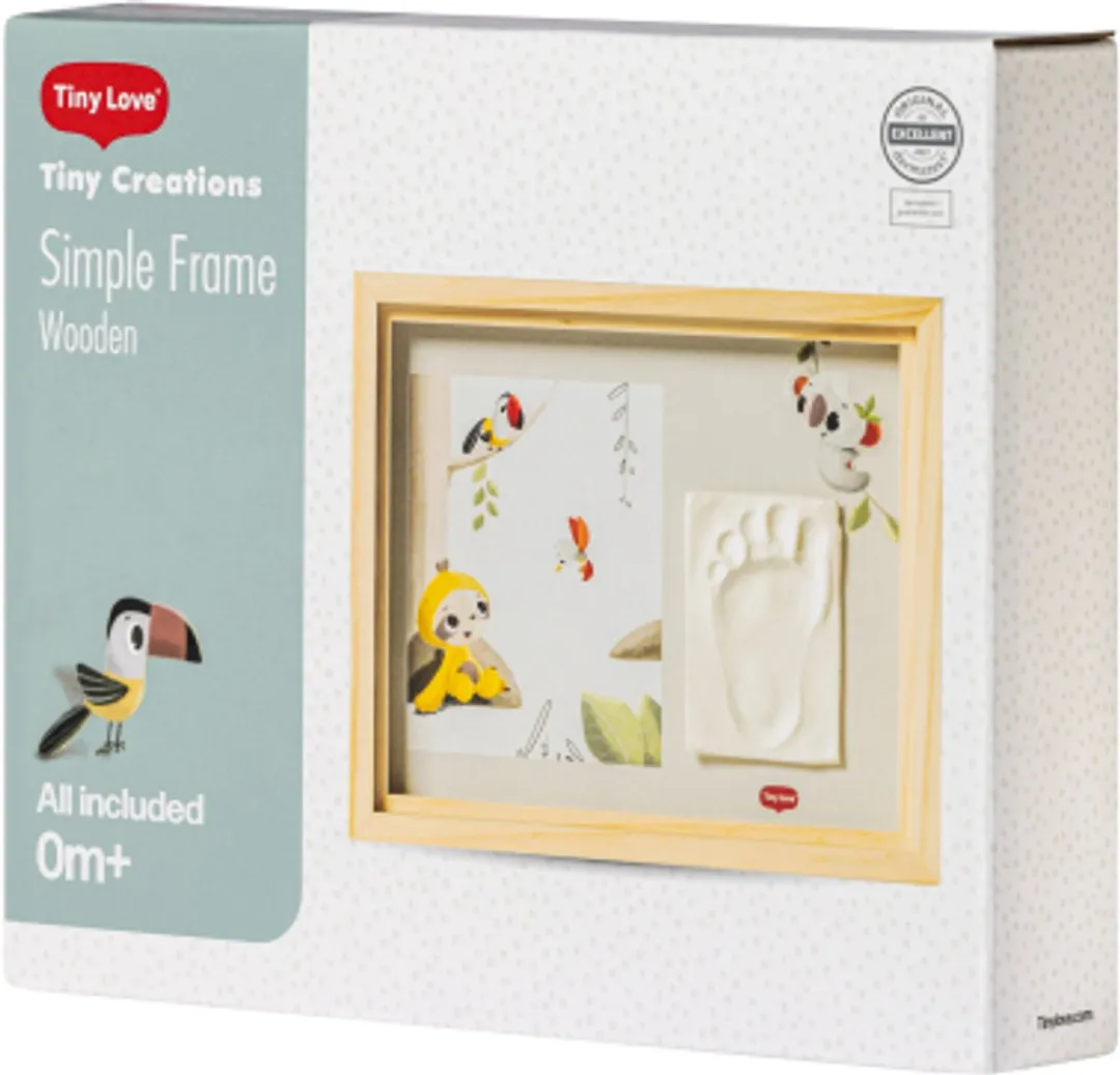 Tiny Love Enkel Frame Tiny Creations - Hout