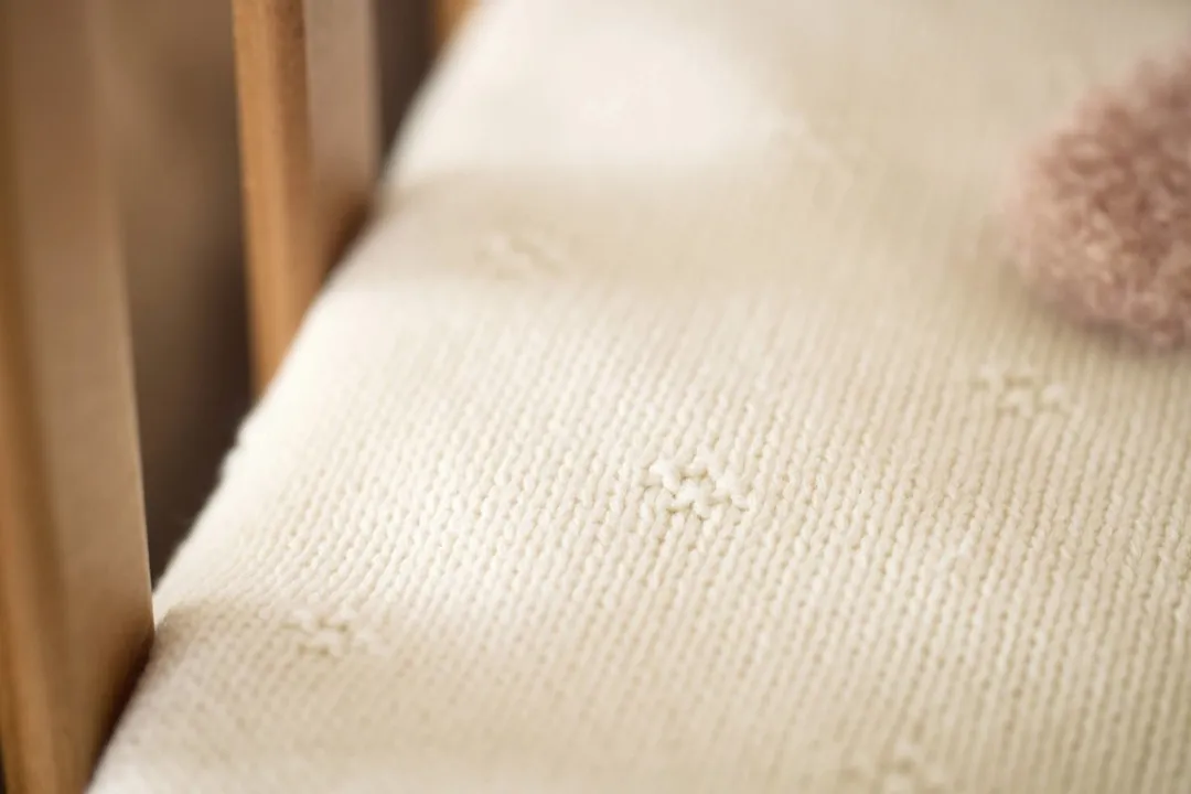 Jollein Deken Ledikant Cosy Knit 100x150cm - Babydeken