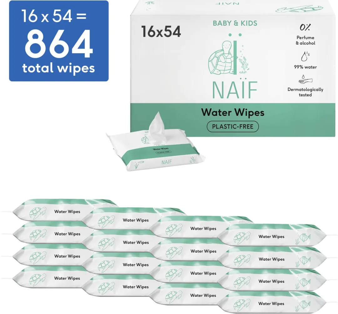 Naïf Billendoekjes 864 Stuks (16x54)