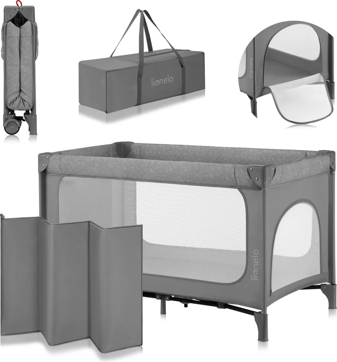 Lionelo Jasmin Campingbedje 2 Hoogtes