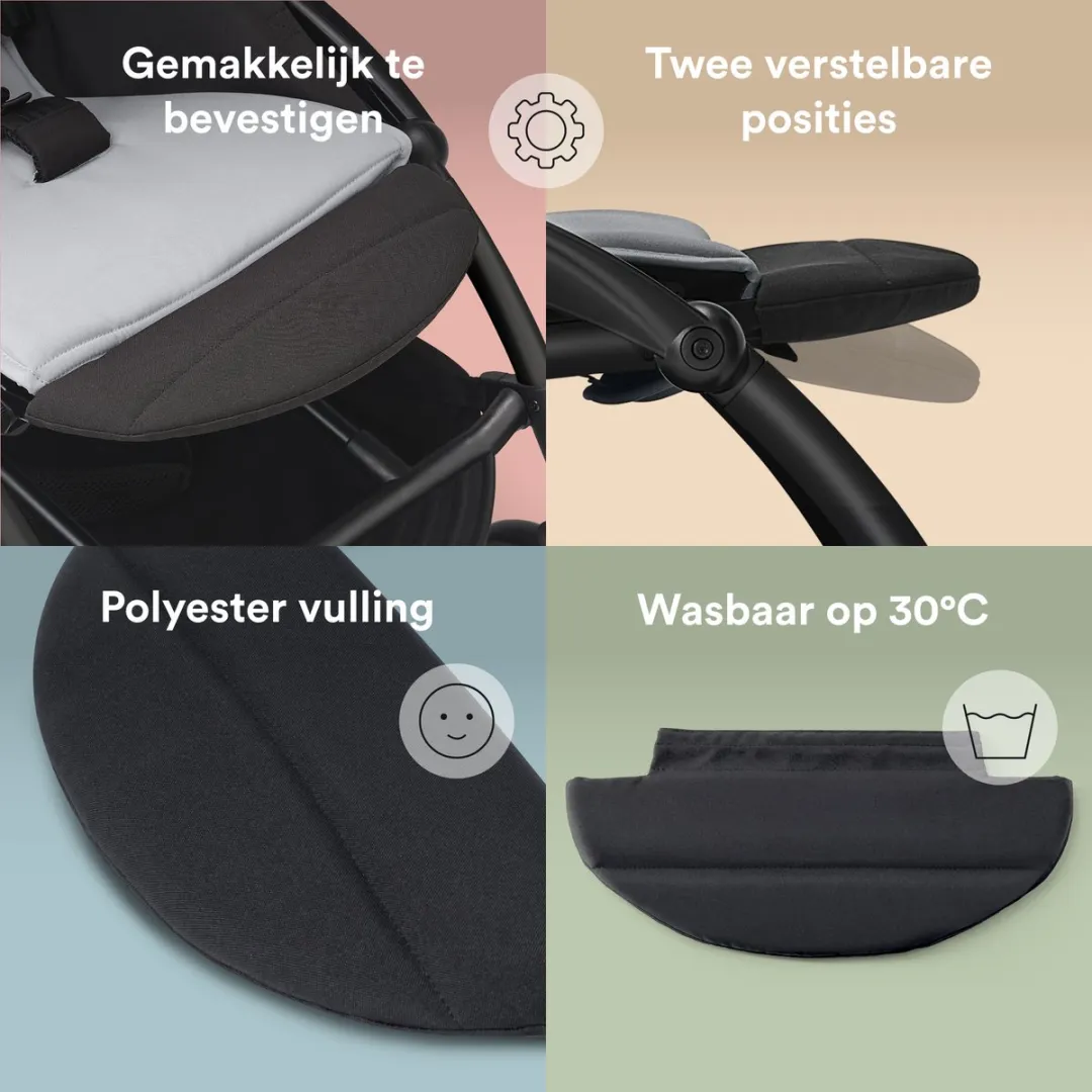 Stokke YOYO Voetensteun - Black