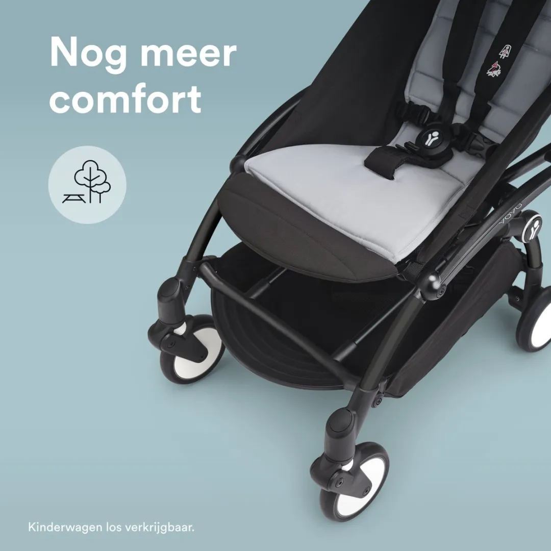 Stokke YOYO Voetensteun - Black