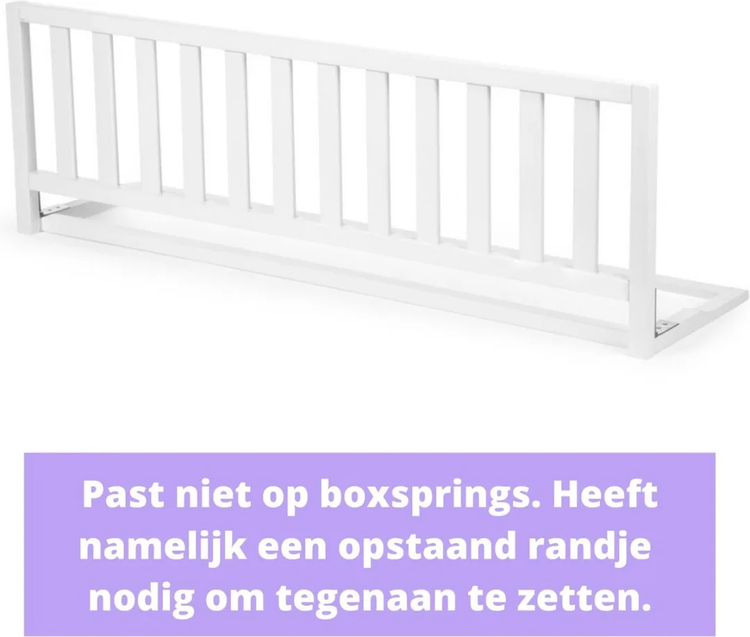 Childhome Bedhekje 120cm - Wit