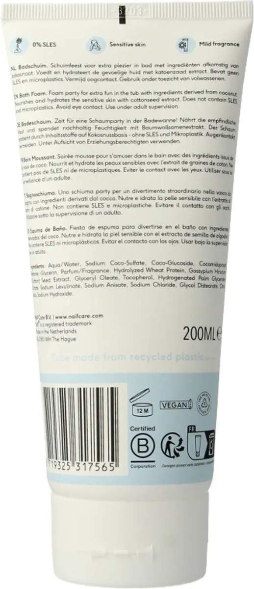 Naïf Care Relaxing Badschuim 200ml