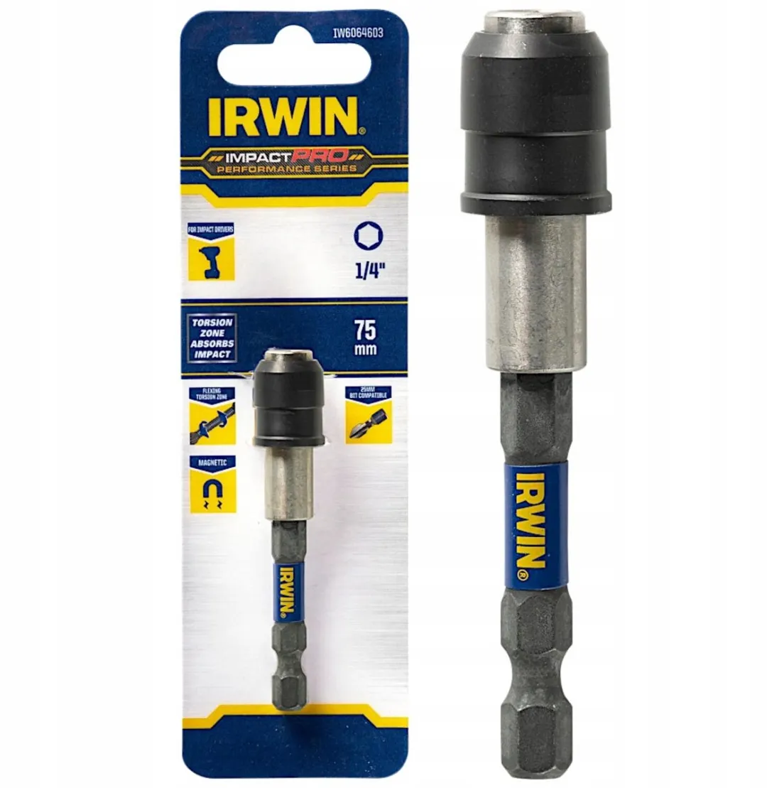 Irwin IW6064603 Magnetic Impact Pro Bitadapter 75mm
