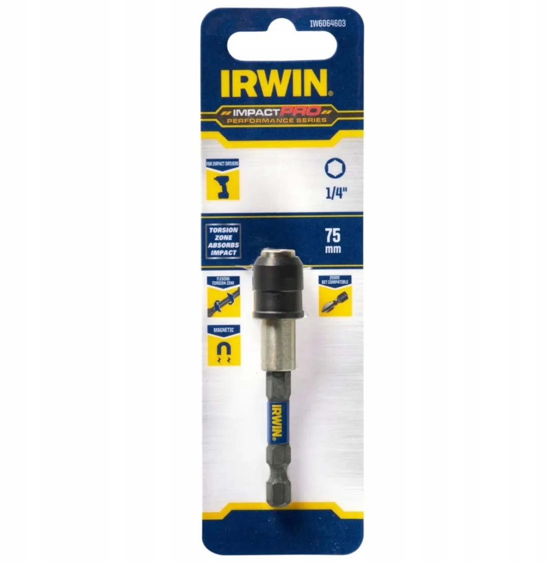 Irwin IW6064603 Magnetic Impact Pro Bitadapter 75mm