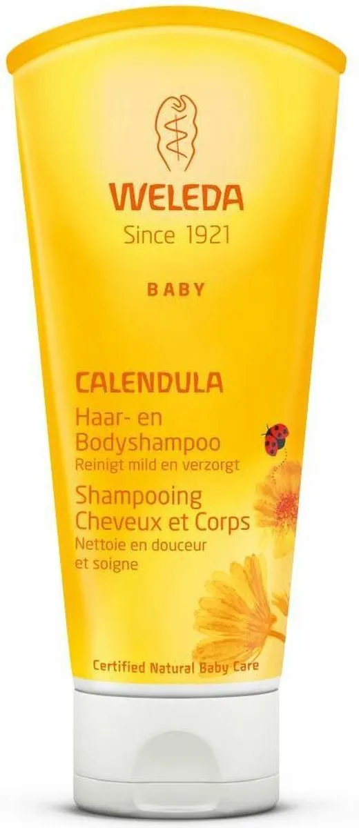 Weleda Calendula Baby Shampoo 200,75ml - 2 Stuks - afbeelding 3 van 3