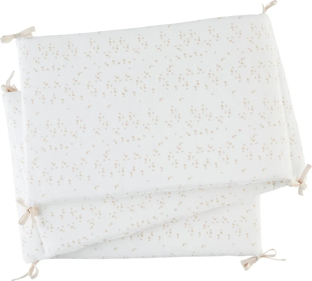 Nattou FLO ERNEST & OLI Bedbumper 180cm - Wit