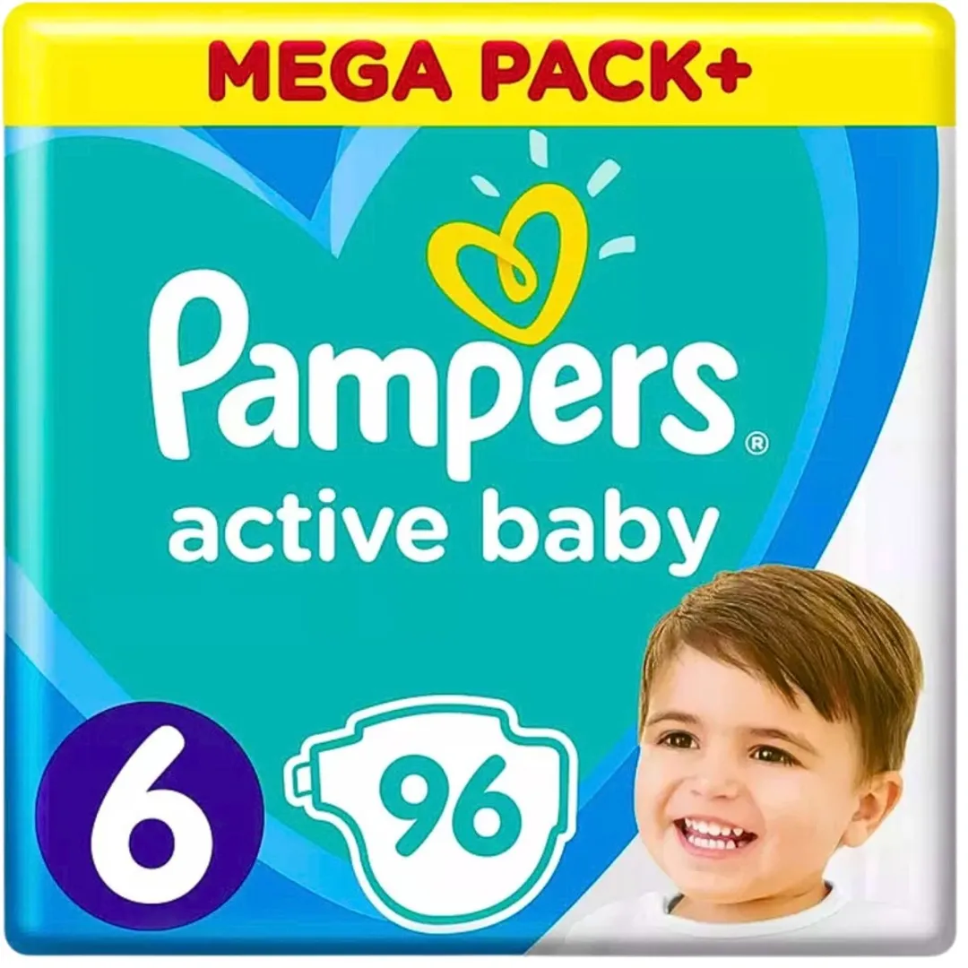Pampers Active Baby Luiers Maat 6 96 Stuks